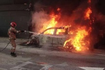 Va đập cũng có thể gây cháy pin ô tô điện