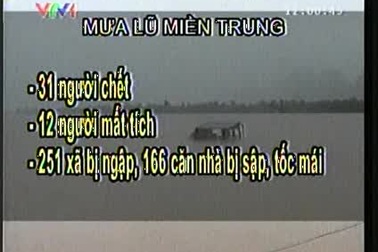 Video: Cập nhật tình hình mưa lũ ở Miền Trung ngày 18/10