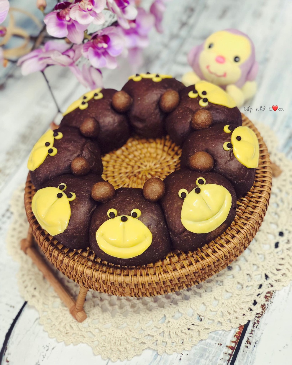 Học mẹ đảm làm bánh mì tạo hình ngộ nghĩnh cho con trong mùa dịch - 6 Học mẹ đảm làm bánh mì tạo hình ngộ nghĩnh cho con trong mùa dịch - 6