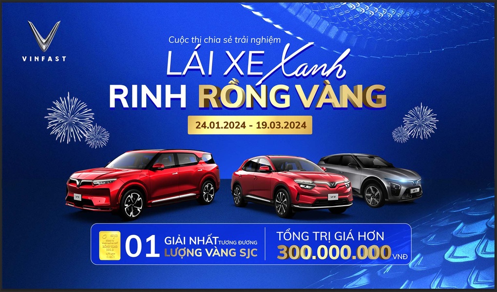 Cuộc thi Lái xe xanh - Rinh rồng vàng có tổng giải thưởng hơn 300 triệu đồng - 1