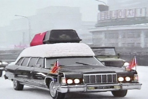 Video lễ rước linh cữu nhà cố lãnh đạo Triều Tiên