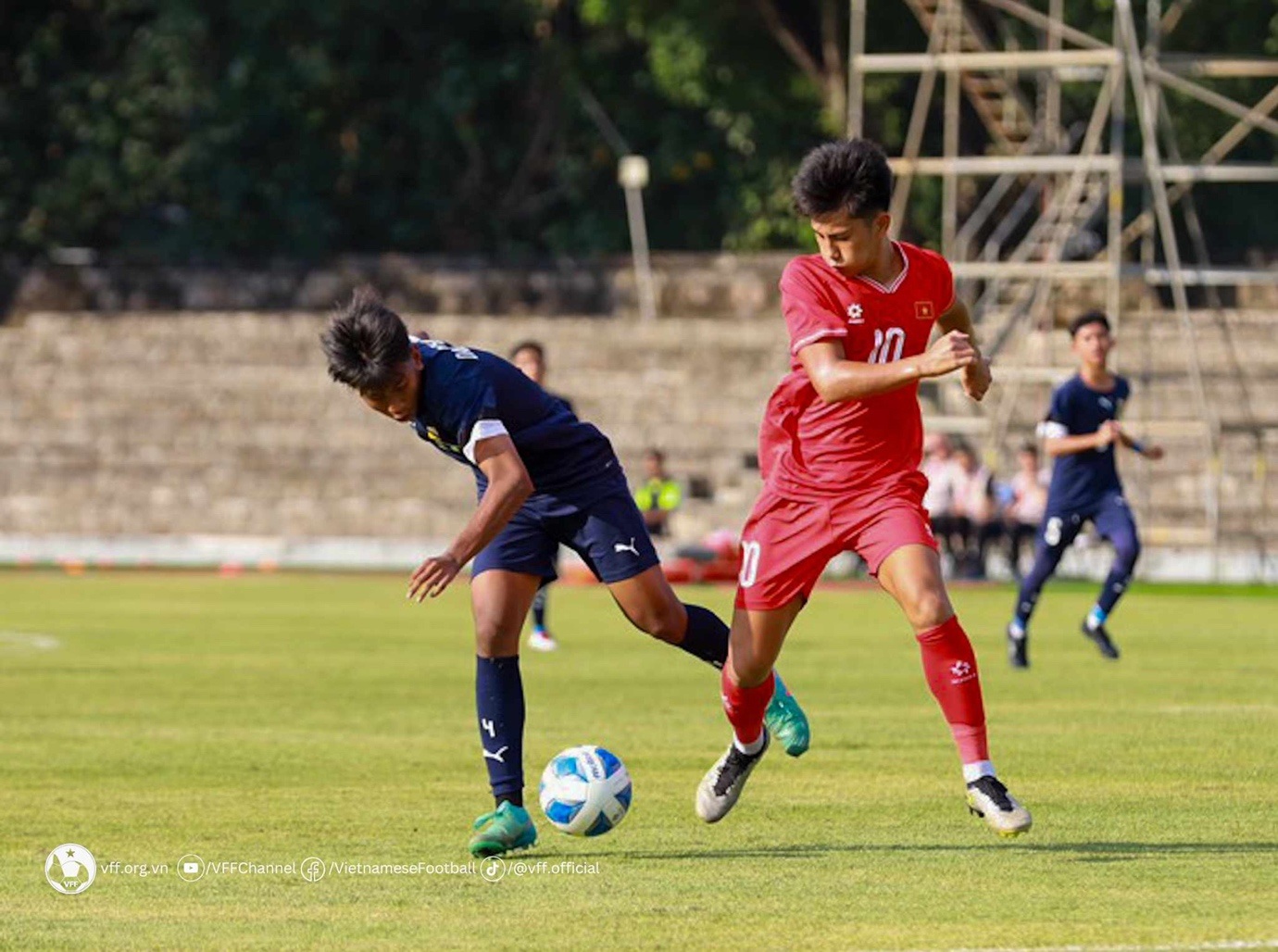 U16 Việt Nam thắng U16 Brunei 15-0 tại giải Đông Nam Á - 3 U16 Việt Nam thắng U16 Brunei 15-0 tại giải Đông Nam Á - 3