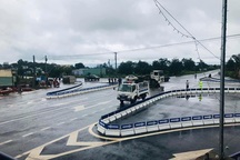 Đường 250 tỷ chưa bàn giao đã sạt lở: Nhiều “ngã tư tử thần”!