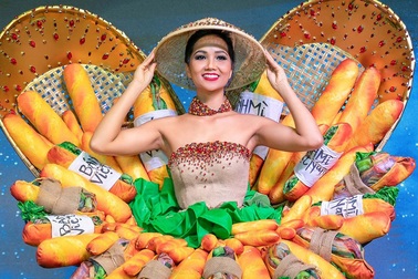 Hoa hậu H’hen Niê chọn thiết kế “bánh mì” làm trang phục dân tộc đi thi quốc tế