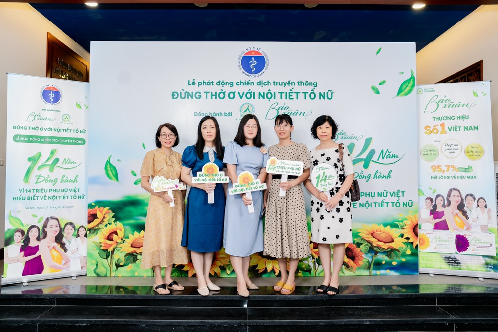 Nhãn hàng Bảo Xuân cùng Bộ Y tế phát động chiến dịch Đừng thờ ơ với nội tiết tố nữ - 5 Nhãn hàng Bảo Xuân cùng Bộ Y tế phát động chiến dịch Đừng thờ ơ với nội tiết tố nữ - 5