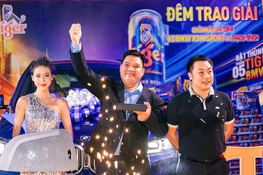 Thêm một người ở Bình Dương trúng xe sang từ Tiger Beer