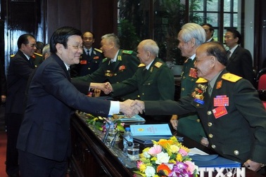  Chủ tịch nước dự Đại hội thi đua yêu nước Hội Cựu chiến binh Việt Nam