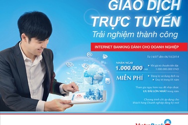 VietinBank dành ưu đãi lớn nhất trong năm cho KHDN sử dụng Internet Banking