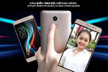 Coolpad ra mắt điện thoại cảm biến vân tay tại Việt Nam