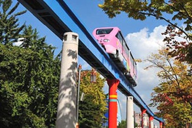 Vinaconex đề xuất tàu điện một ray trên cao ở Hà Nội