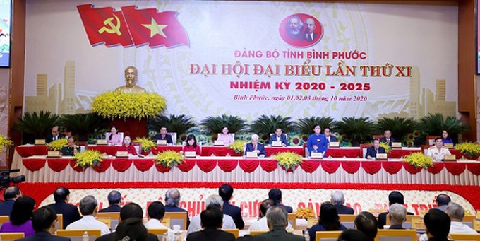 Khai mạc Đại hội đại biểu Đảng bộ tỉnh Bình Phước lần thứ XI - Ảnh 1. Khai mạc Đại hội đại biểu Đảng bộ tỉnh Bình Phước lần thứ XI - Ảnh 1.