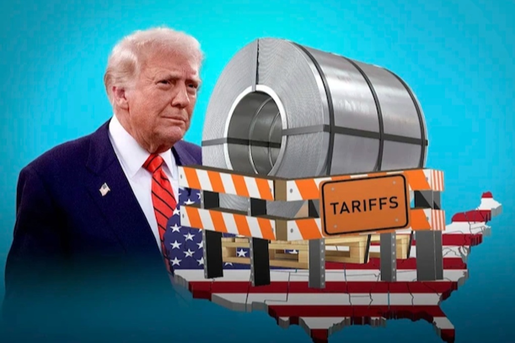 Ông Trump nâng thuế thép, nhôm Canada lên 50% - 1 Ông Trump nâng thuế thép, nhôm Canada lên 50% - 1