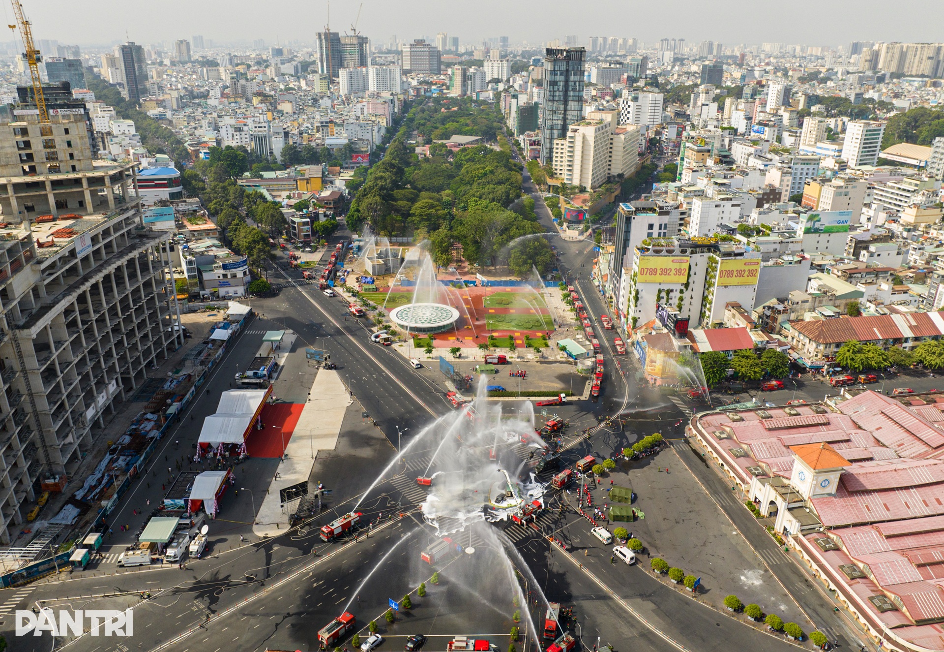 Hơn 4.000 người diễn tập chữa cháy ở metro Bến Thành - Suối Tiên - 13 Hơn 4.000 người diễn tập chữa cháy ở metro Bến Thành - Suối Tiên - 13