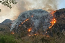 Hơn 300 người dập đám cháy rừng ở Sơn La