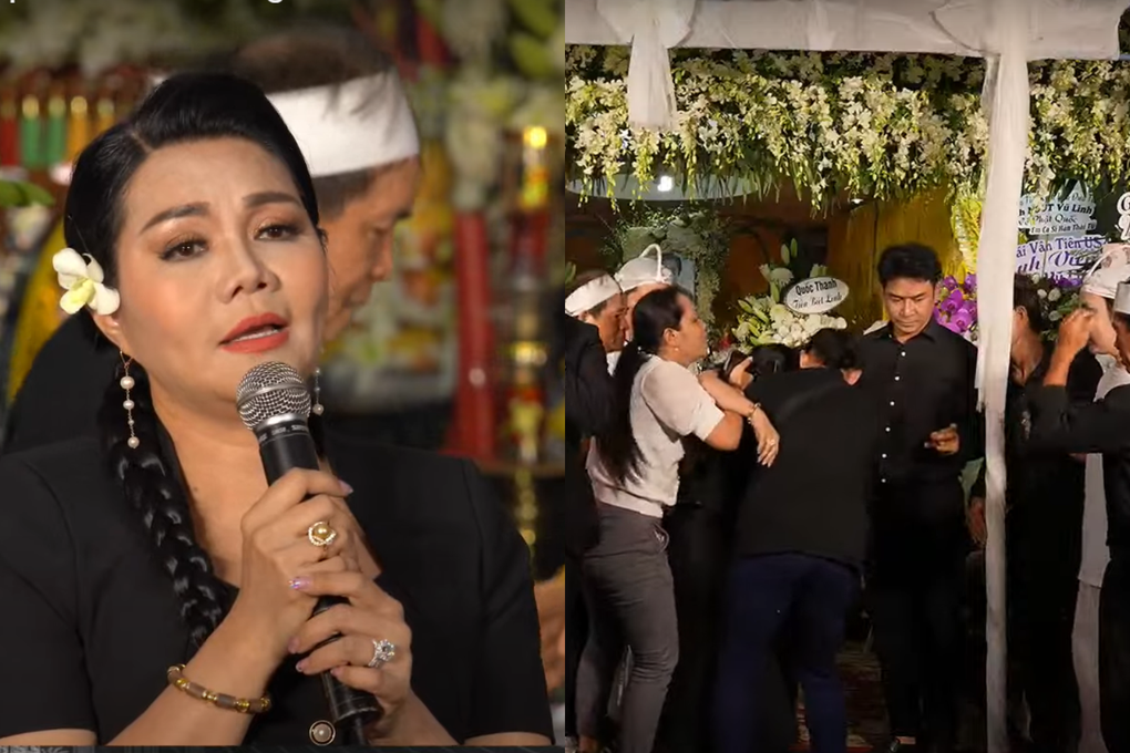 Đêm tiễn Vũ Linh: Ngọc Huyền ngất xỉu, hàng ngàn người xem hát đến 1h sáng - 11 Đêm tiễn Vũ Linh: Ngọc Huyền ngất xỉu, hàng ngàn người xem hát đến 1h sáng - 11