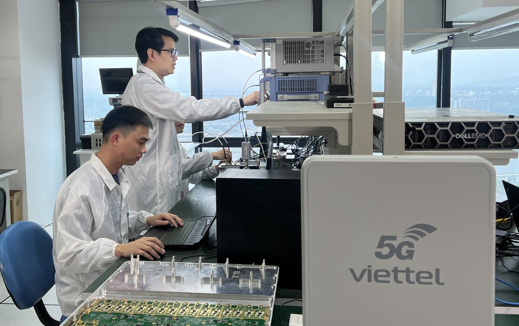 Viettel hoàn thành mạng lưới 4G/5G make in Vietnam - 1 Viettel hoàn thành mạng lưới 4G/5G make in Vietnam - 1