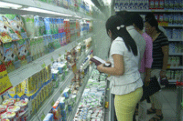 Danh sách các mẫu sữa không có melamine