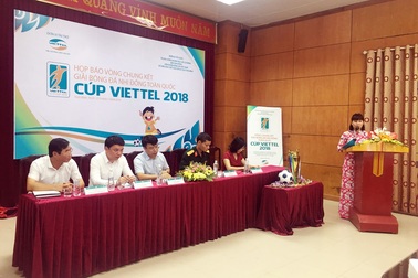 Sôi động Giải bóng đá Nhi đồng toàn quốc Cúp Viettel 2018