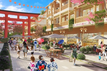 Có gì tại phố đi bộ chuẩn Nhật lớn nhất tại Phú Thọ?