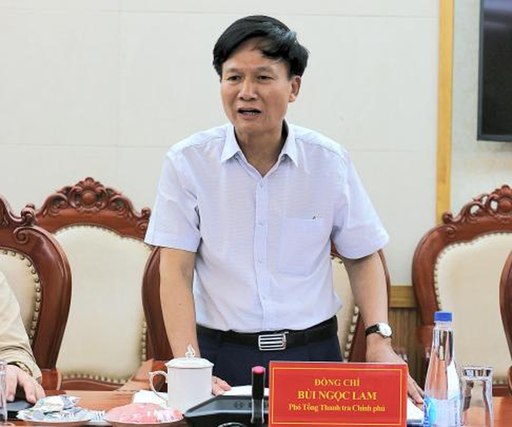 Thanh tra Chính phủ đã tiếp nhận 5 thanh tra bộ - 1 Thanh tra Chính phủ đã tiếp nhận 5 thanh tra bộ - 1