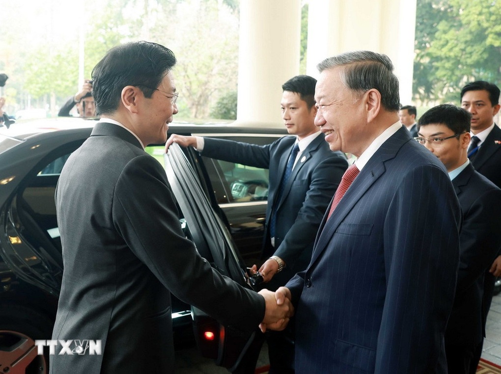 Tổng Bí thư Tô Lâm nhấn mạnh 6 trụ cột hợp tác Việt Nam - Singapore - 1 Tổng Bí thư Tô Lâm nhấn mạnh 6 trụ cột hợp tác Việt Nam - Singapore - 1