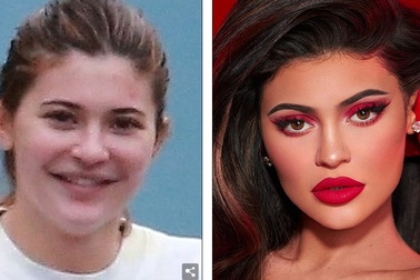 Kylie Jenner và lần hiếm hoi lộ mặt mộc