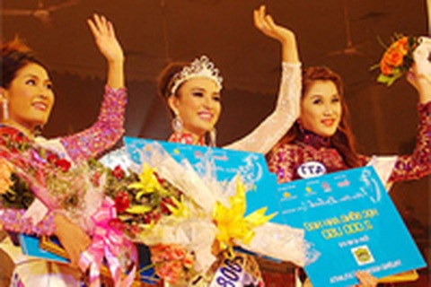 BTC Hoa hậu Du lịch đã trả tiền thưởng cho thí sinh 