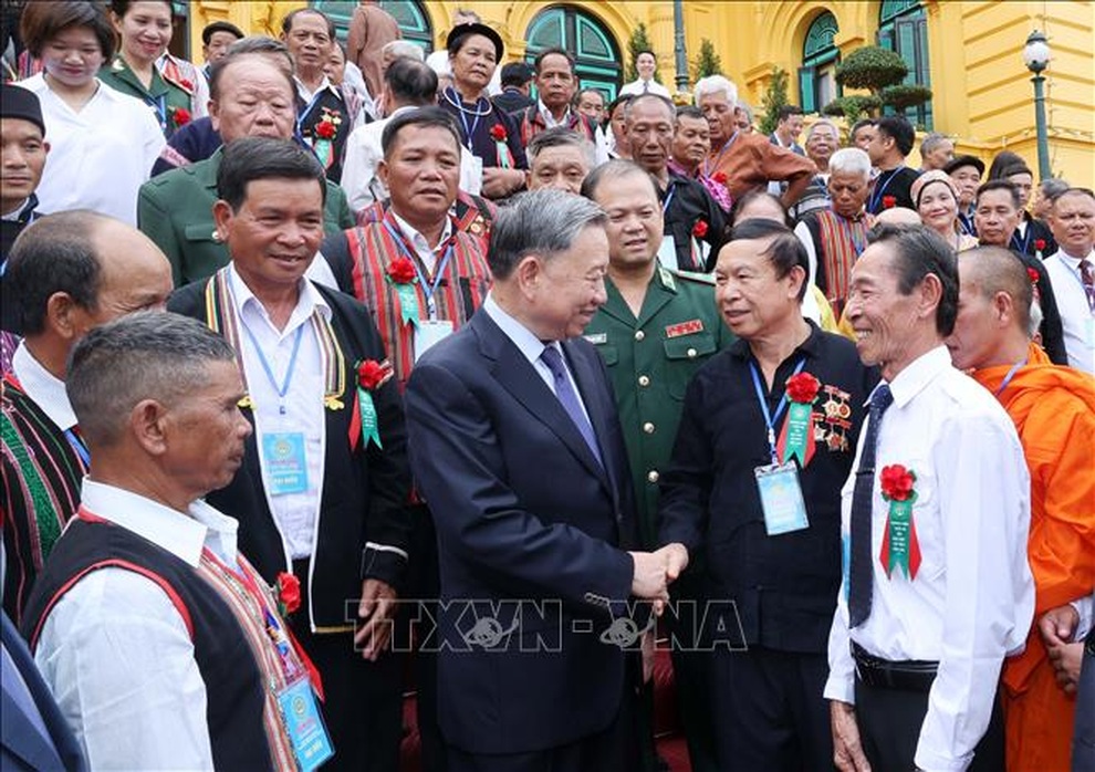 Chủ tịch nước Tô Lâm: Chăm lo tốt hơn đời sống của đồng bào dân tộc thiểu số - 1