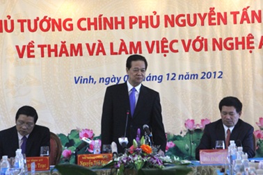 Thủ tướng: “Nghệ An cần thu hút các dự án công nghệ cao”