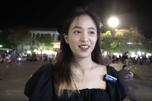 Người dân phấn khởi trong ngày đầu phố đi bộ Thành cổ Sơn Tây mở cửa