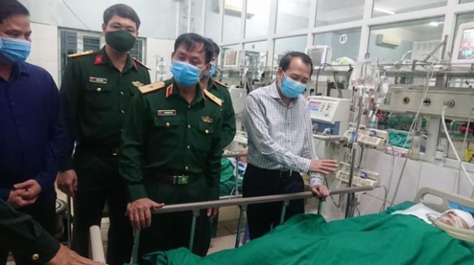 Một chiến sĩ hy sinh trong quá trình rà phá bom mìn - Ảnh 1. Một chiến sĩ hy sinh trong quá trình rà phá bom mìn - Ảnh 1.