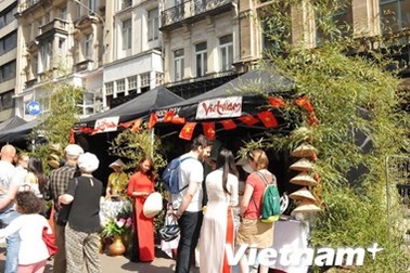 Sắc màu Việt Nam tại Ngày hội đa dạng văn hóa ở Brussels