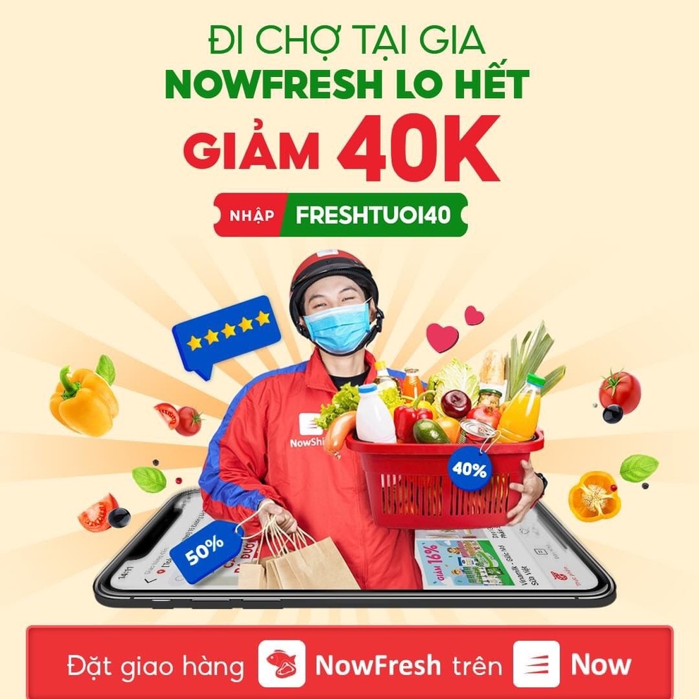 NowFood và các đối tác ưu đãi lớn cho khách hàng trong mùa dịch - 4 NowFood và các đối tác ưu đãi lớn cho khách hàng trong mùa dịch - 4