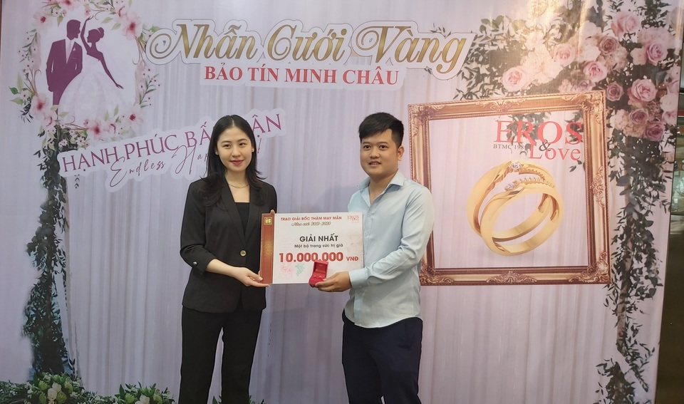 Mua trang sức cưới Bảo Tín Minh Châu trúng thưởng gấp 4 lần giá trị - 3