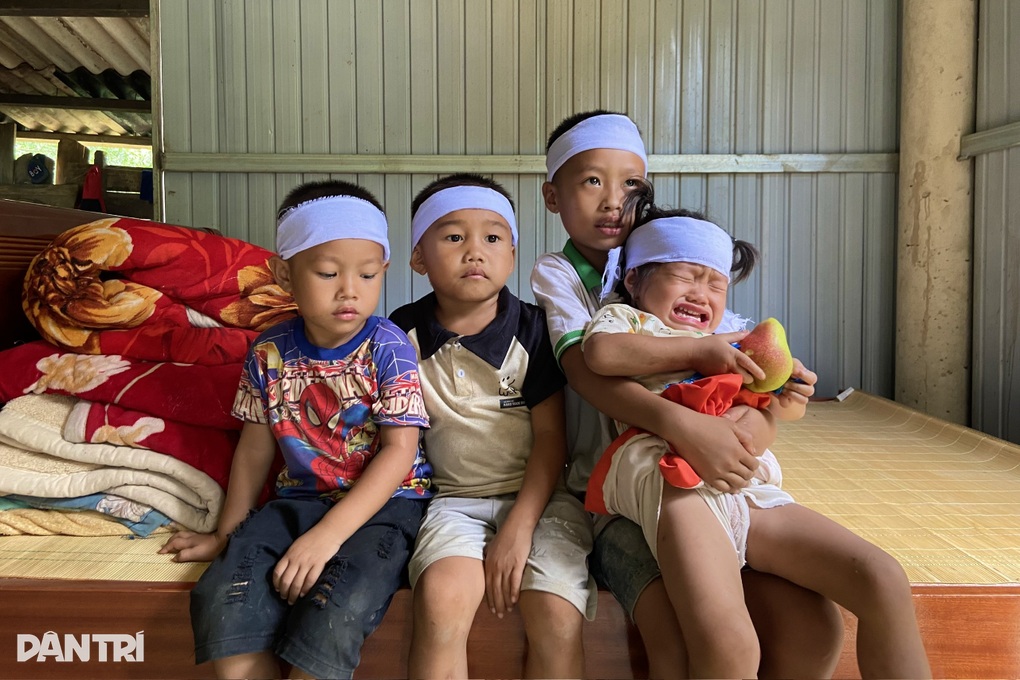 Bốn trẻ thơ không còn tiếng mẹ gọi sau bi kịch gia đình - 1