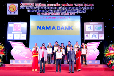Nam A Bank đạt nhiều giải thưởng trước thềm kỷ niệm 25 năm thành lập