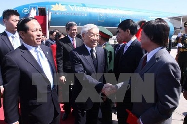 Tổng Bí thư Nguyễn Phú Trọng thăm tỉnh Vân Nam của Trung Quốc