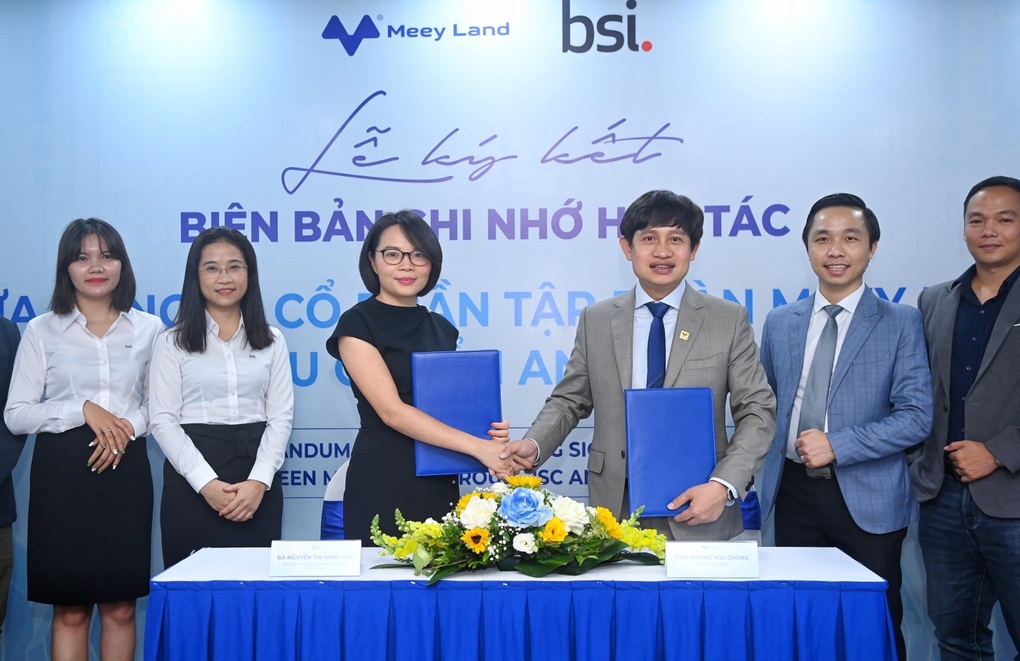 Meey Land ký biên bản ghi nhớ hợp tác với Viện Tiêu chuẩn Anh BSI Việt Nam - 1 Meey Land ký biên bản ghi nhớ hợp tác với Viện Tiêu chuẩn Anh BSI Việt Nam - 1