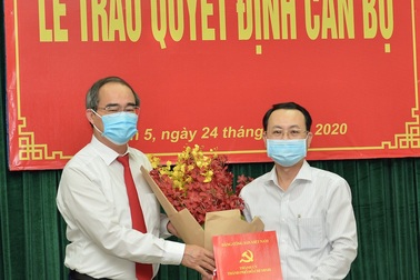 TPHCM: Chủ nhiệm Ủy ban Kiểm tra Thành ủy giữ chức Bí thư Quận 5