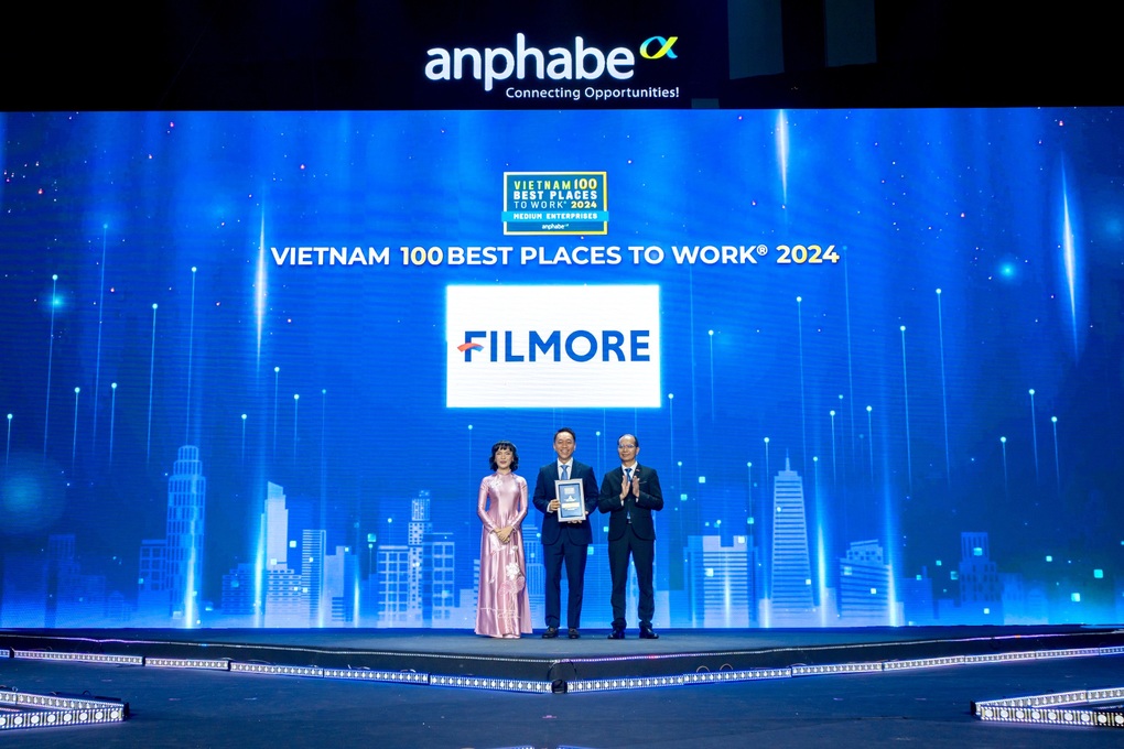 Filmore Development được vinh danh Top 100 nơi làm việc tốt nhất Việt Nam 2024 - 1 Filmore Development được vinh danh Top 100 nơi làm việc tốt nhất Việt Nam 2024 - 1