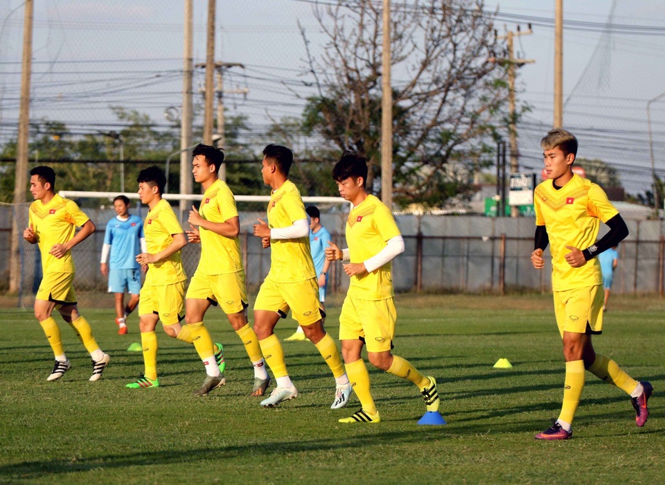 U23 Việt Nam hăng say luyện chiêu tủ chờ quyết đấu U23 UAE - 5 U23 Việt Nam hăng say luyện chiêu tủ chờ quyết đấu U23 UAE - 5