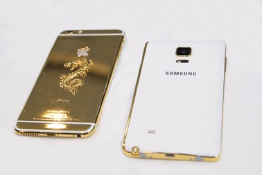Ngắm loạt smartphone mạ vàng đáng chú ý năm 2015 tại Việt Nam