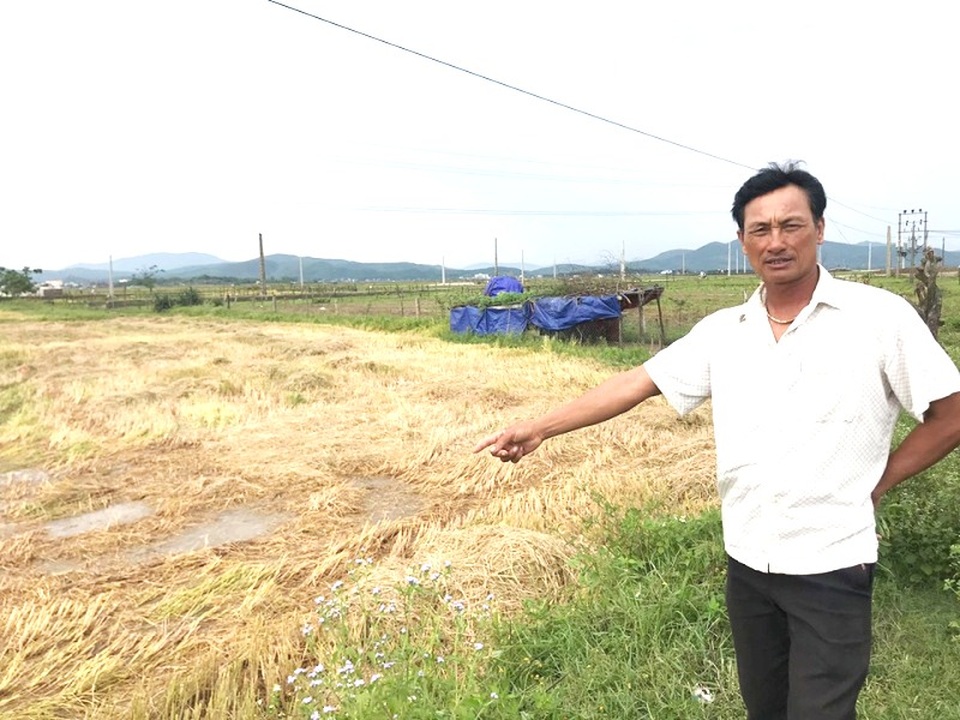 Máy gặt dính bẫy thép gai, cọc sắt, nghi kẻ xấu cố tình phá hoại - 1 Máy gặt dính bẫy thép gai, cọc sắt, nghi kẻ xấu cố tình phá hoại - 1