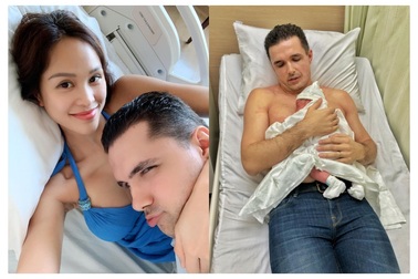 Siêu mẫu Phương Mai đã sinh con cho chồng Tây