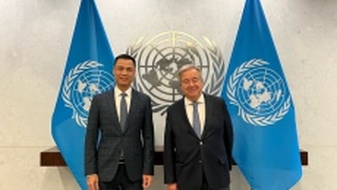 Tổng Thư ký Liên hợp quốc sẽ thăm chính thức Việt Nam