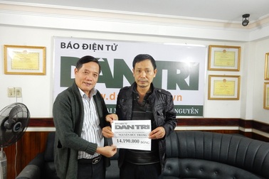 Hơn 14 triệu đồng đến với người đàn ông bán hủ tiếu bị bỏng khắp người