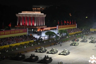 Khí thế hào hùng buổi tổng hợp luyện lần 2 trên Quảng trường Ba Đình