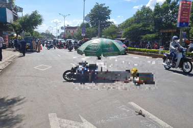 Nam sinh tử nạn dưới bánh xe ben trên đường đi học về