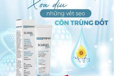 Làm mờ sẹo côn trùng cắn với gel Scargel Plus