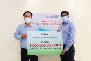 OLAM đóng góp vào nỗ lực " phủ sóng" vắc xin của Chính phủ